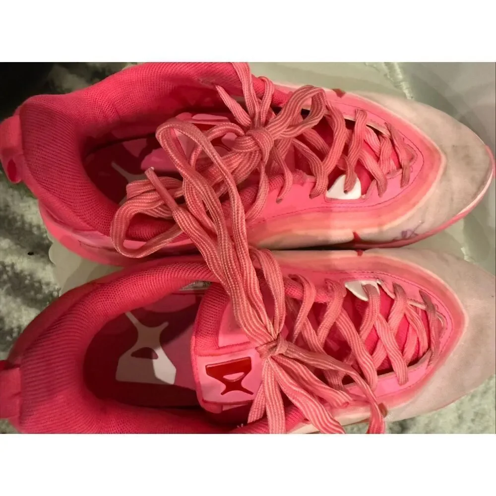 Nike Kid's A'ja Wilson A'One GS Basketball Sneakers Shoes Pink Size 5Y